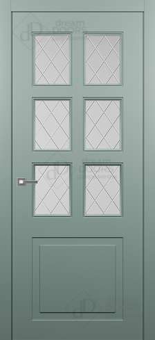 Межкомнатная дверь АН17 (гравировка РОМБ) из коллекции Анцио