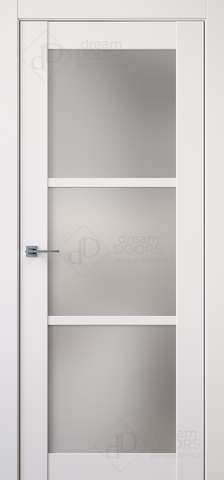 Межкомнатная дверь V 8 (3 стекла) из коллекции Виста