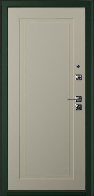 Входная дверь Basic Green внутри