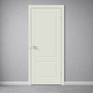 Межкомнатная дверь Альто 11 2P Эмалит светло-серый снаружи