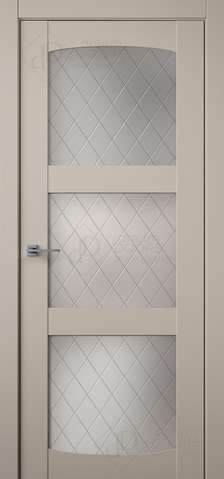 Межкомнатная дверь B8-2 (рисунок Ромб) из коллекции Бент