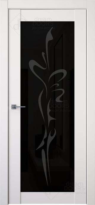 Межкомнатная дверь Престиж с художественным рисунком 11 снаружи