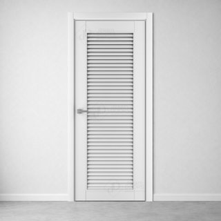 Межкомнатная дверь Жалюзийная 9 снаружи
