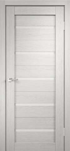 Межкомнатная дверь Дуплекс Дуб белый из коллекции Velldoris 2