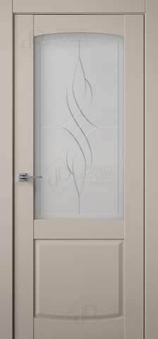 Межкомнатная дверь B6-4 (рисунок Bent) из коллекции Бент