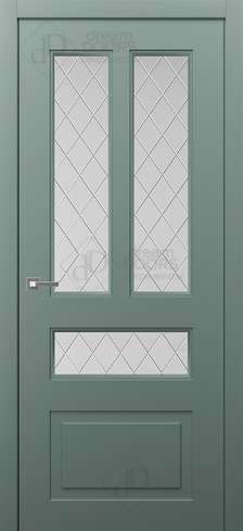 Межкомнатная дверь АН19 (гравировка РОМБ) из коллекции Анцио