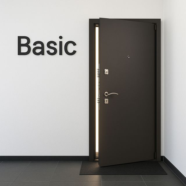 Коллекция входных дверей Basic