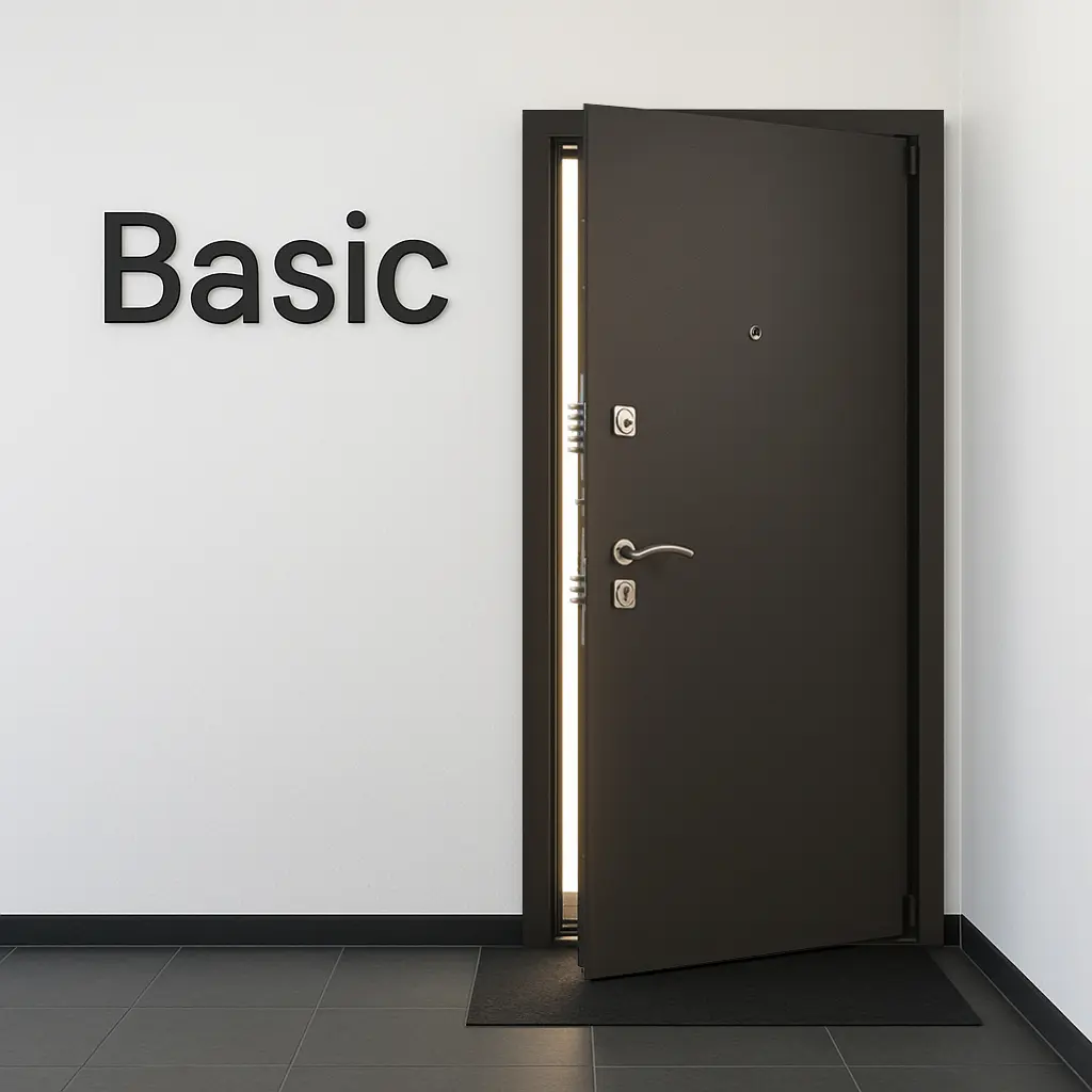 Коллекция входных дверей Basic