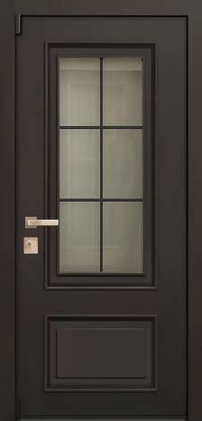 Входная дверь Термо Чикаго Glass 2 из коллекции Термо Чикаго Glass