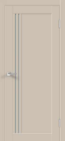 Межкомнатная дверь Икс Лайн 8 Кварцит со стеклом из коллекции Velldoris 2