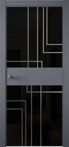 Межкомнатная дверь T 17 из коллекции Titanium