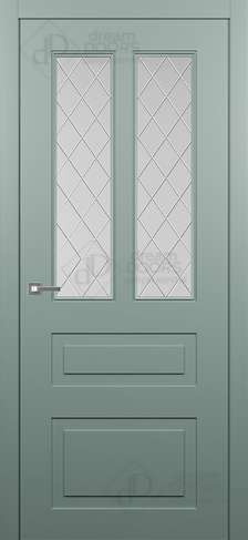 Межкомнатная дверь АН19-2 (гравировка РОМБ) из коллекции Анцио